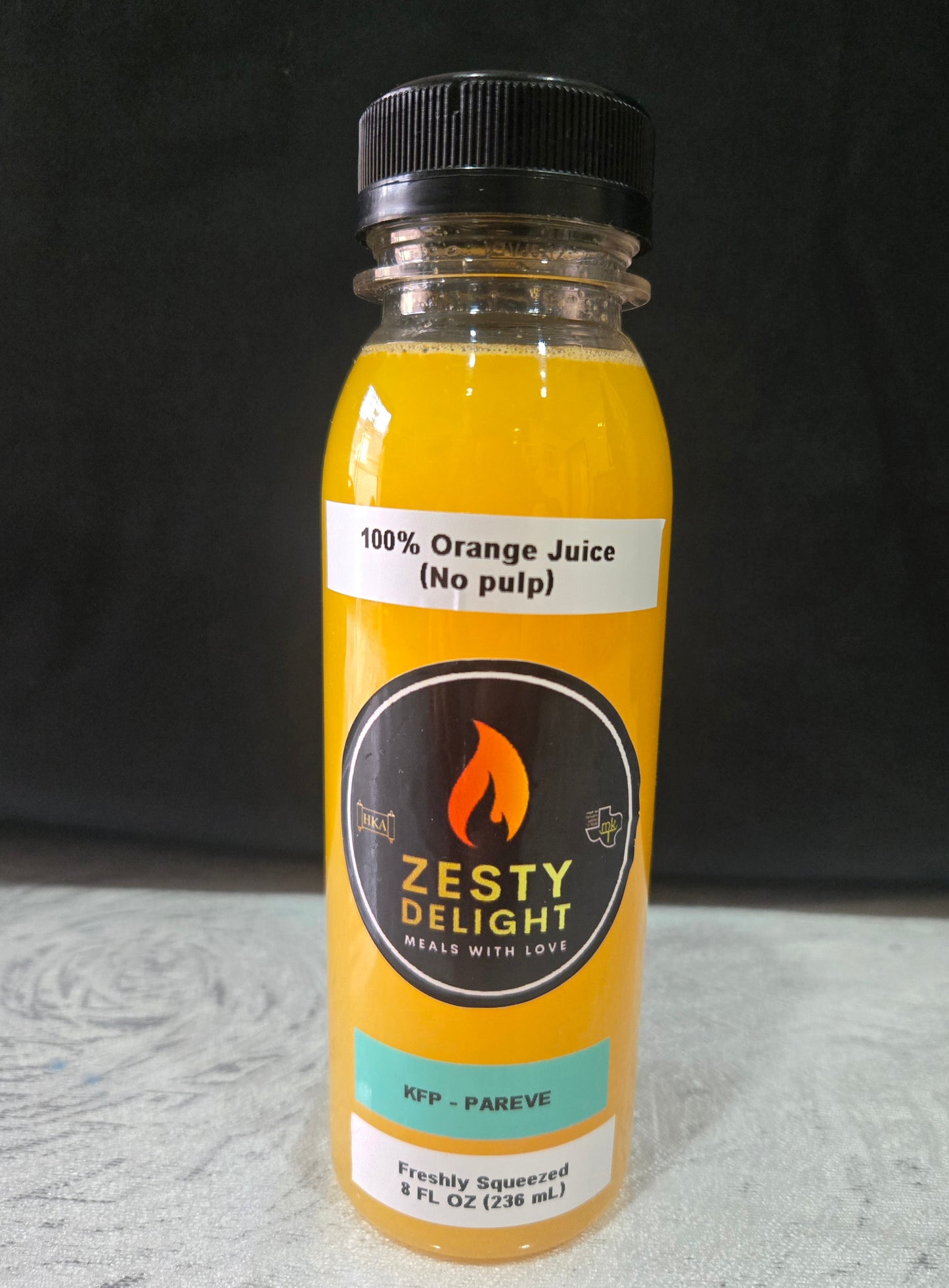 100% Orange Juice - No pulp (Freshly Squeezed)