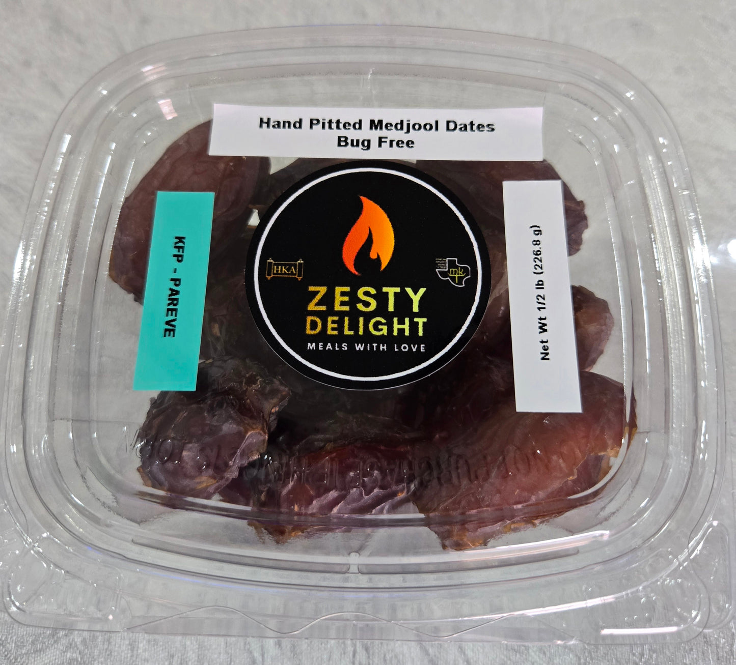 Hand Pitted Checked Dates